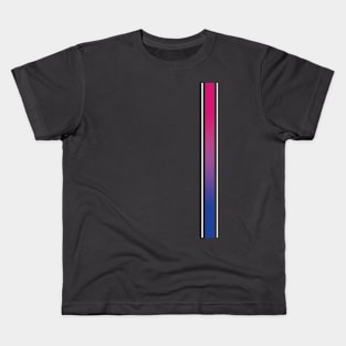 Bisexual Pride Gradient Stripe Kids T-Shirt